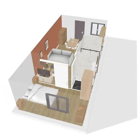 Le Sweet Terracotta - Homy アパート モンリュソン