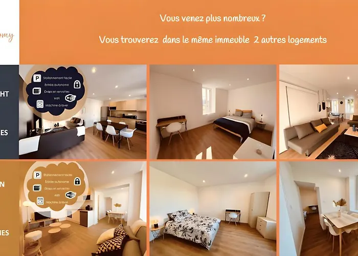 Le Sweet Terracotta - Homy Appartement Montluçon